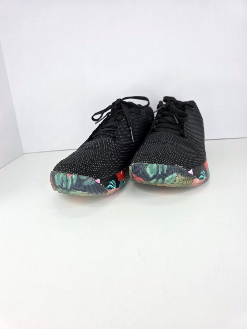 NOBULL Impact Sneaker Men's 9.5 Women's 11 Trainer SuperFabric Midnight Tropical - Picture 3 of 16